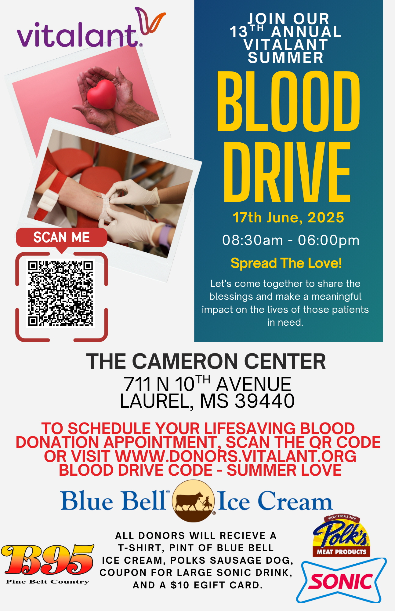 13TH SUMMER BLOOD DRIVE MMAJ