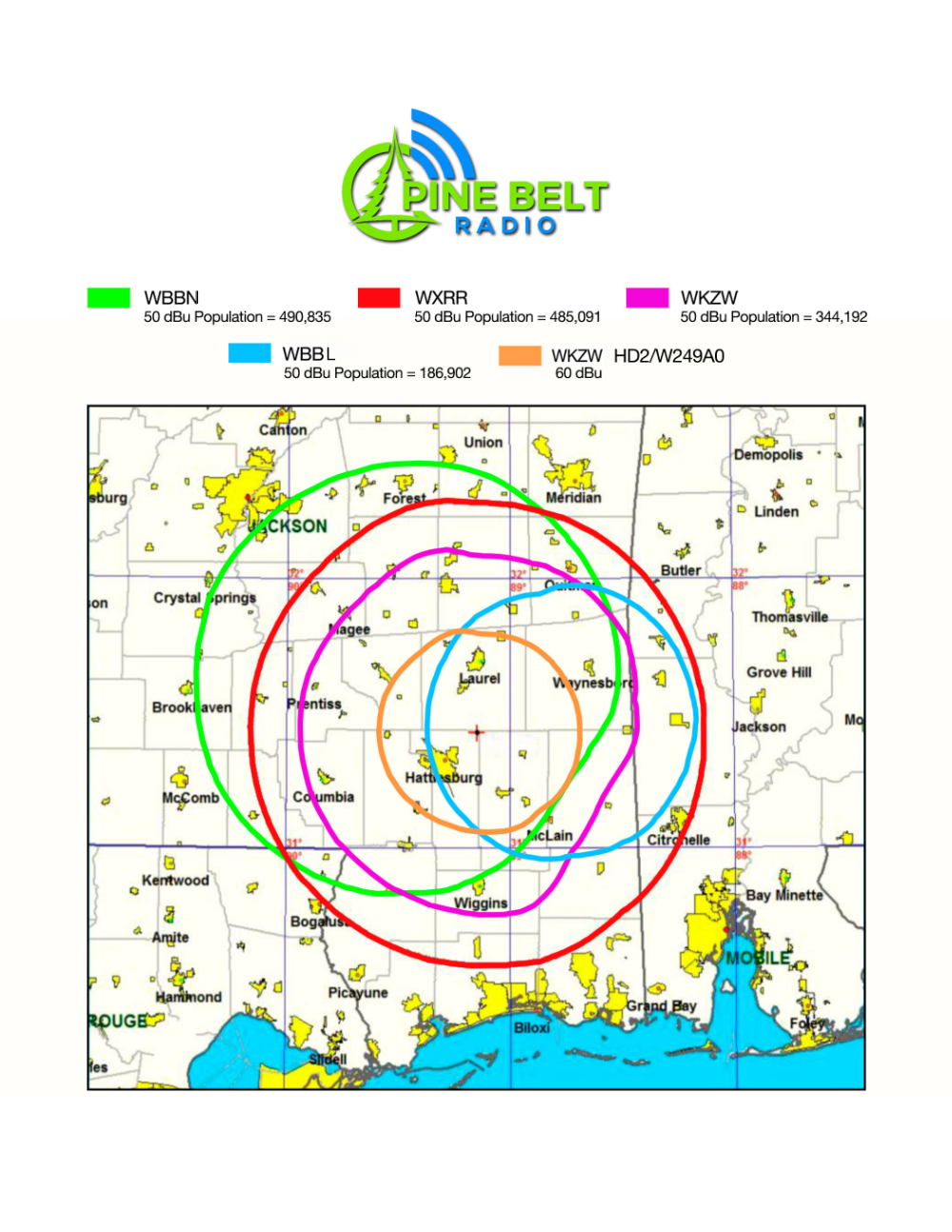 Blakeney Coverage Map 2022